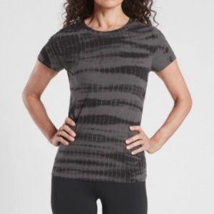Athleta Organic Daily Tie Dye Crew Tee